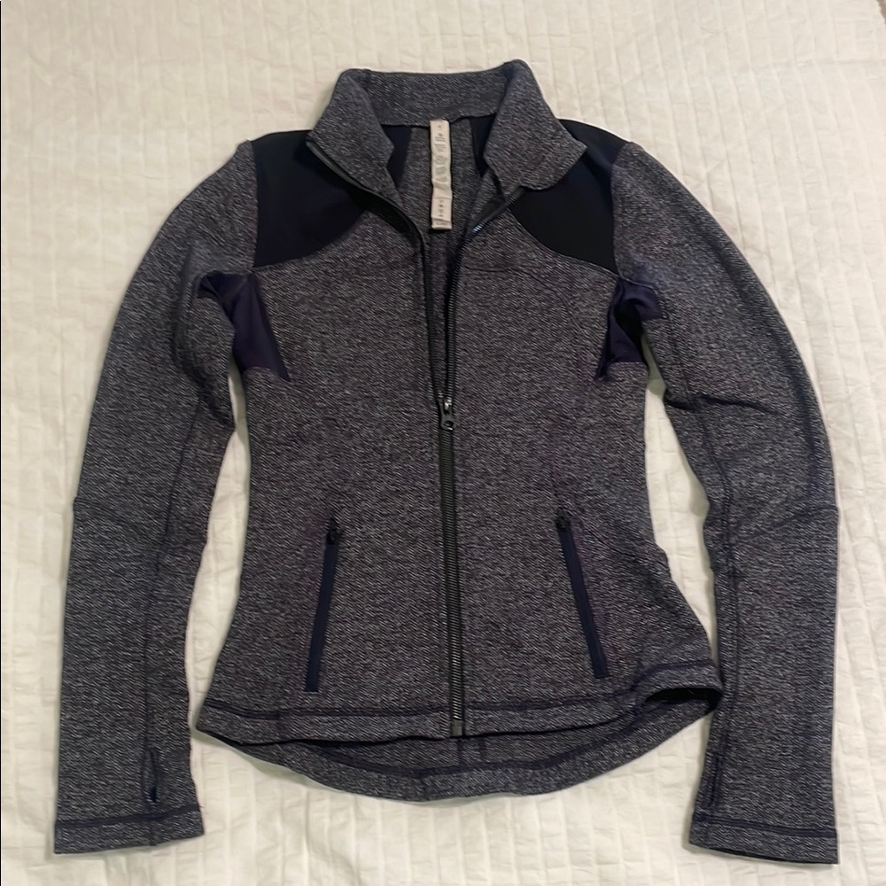 Lululemon Athletica Jacket in Gray and Purple
